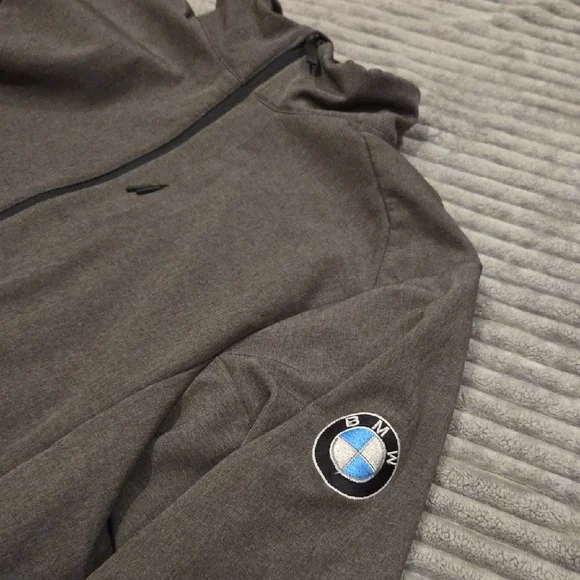 Men's Gray Performance Jacket - Picture 10 of 14